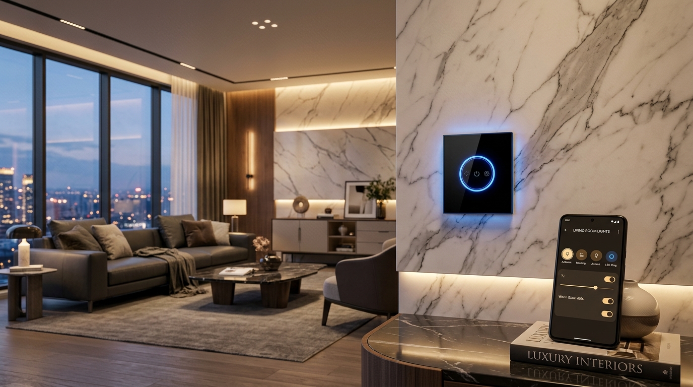 OmniPro Luxury Smart Home Ambiance
